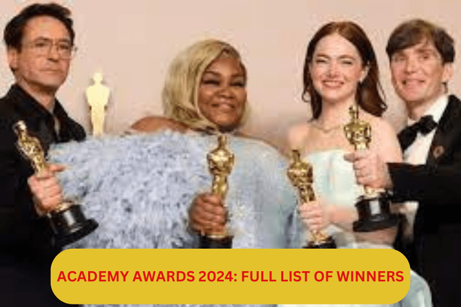 Oscar Awards 2024 Winners List Announcement: Oppenheimer Leads With 7 Awards Followed By Emma Stone’s Poor Things

